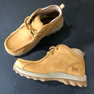 Brick City lug sole sneaker boots 3.5 moccasin